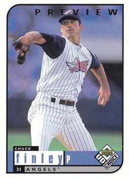 1999 UD Choice Preview #48 Chuck Finley Front
