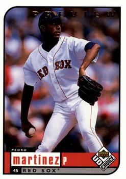 1999 UD Choice Preview #64 Pedro Martinez Front