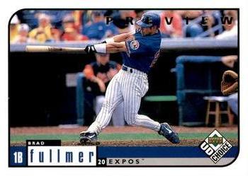 1999 UD Choice Preview #108 Brad Fullmer Front