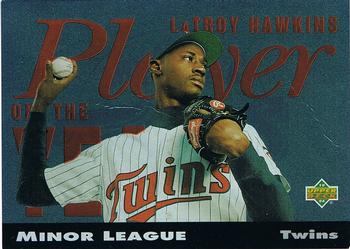 1994 Upper Deck Minor League - Player of the Year #PY26 LaTroy Hawkins Front