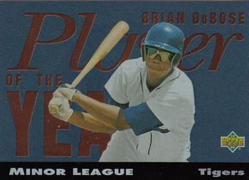 1994 Upper Deck Minor League - Player of the Year #PY25 Brian DuBose Front