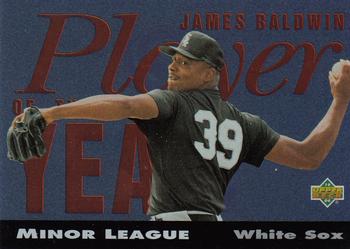1994 Upper Deck Minor League - Player of the Year #PY27 James Baldwin Front