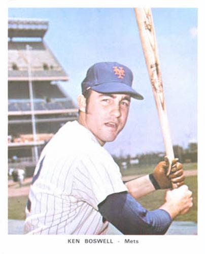1972 New York Mets Color Picture Pack A #NNO Ken Boswell Front
