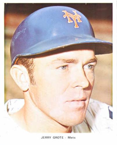 1972 New York Mets Color Picture Pack A #NNO Jerry Grote Front