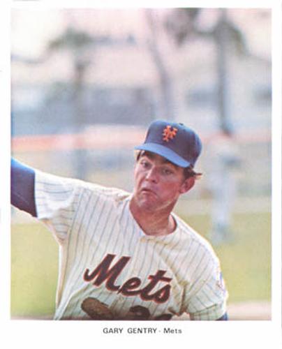 1972 New York Mets Color Picture Pack B #NNO Gary Gentry Front