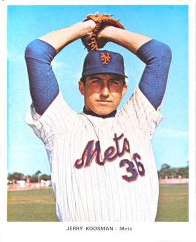 1972 New York Mets Color Picture Pack B #NNO Jerry Koosman Front