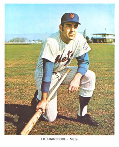 1972 New York Mets Color Picture Pack B #NNO Ed Kranepool Front