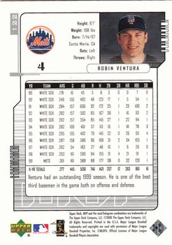 2000 Upper Deck MVP - Silver Script #122 Robin Ventura Back