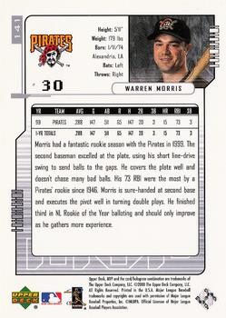 2000 Upper Deck MVP - Silver Script #141 Warren Morris Back
