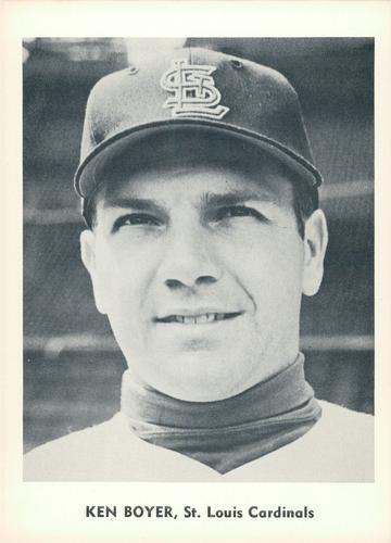 1960 Jay Publishing St. Louis Cardinals #NNO Ken Boyer Front