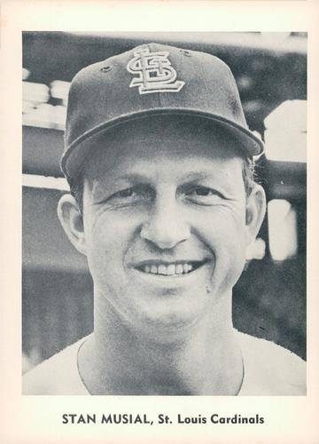 1960 Jay Publishing St. Louis Cardinals #NNO Stan Musial Front