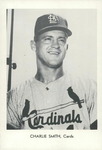 1966 Sports Service St. Louis Cardinals Set A #NNO Charlie Smith Front