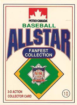 1991 Petro Canada All-Star FanFest Standups #10 Tim Wallach Front