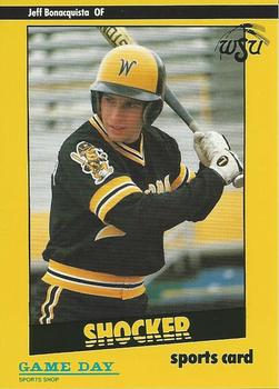 1989 Wichita State Shockers #NNO Jeff Bonacquista Front