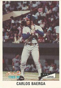 1989-90 BYN Puerto Rican Winter League #4 Carlos Baerga Front