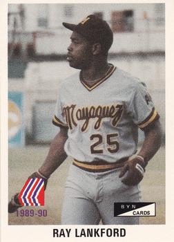 1989-90 BYN Puerto Rican Winter League #93 Ray Lankford Front