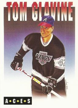 1992-93 Cartwrights Aces #5 Tom Glavine Front