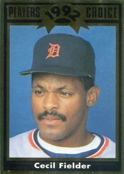 1992 Cartwrights Players Choice #22 Cecil Fielder Front