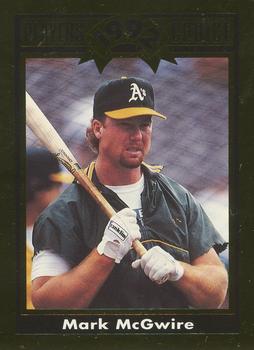 1992 Cartwrights Players Choice #35 Mark McGwire Front