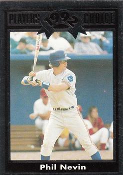 1992 Cartwrights Players Choice Silver #19 Phil Nevin Front