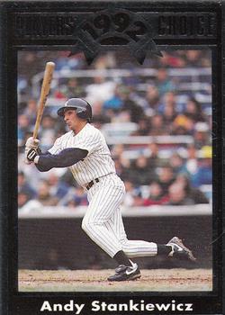 1992 Cartwrights Players Choice Silver #25 Andy Stankiewicz Front