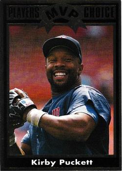 1992 Cartwrights Players Choice MVP #7 Kirby Puckett Front