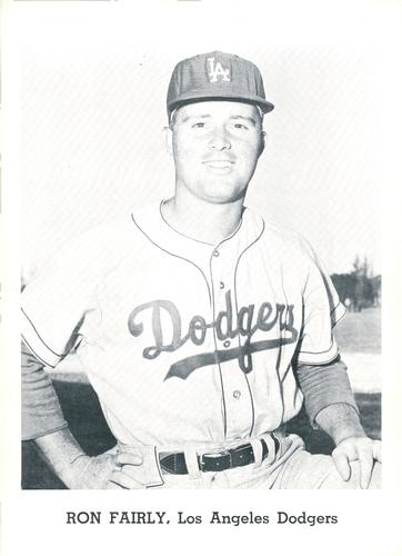 1962 Jay Publishing Los Angeles Dodgers 5x7 Photos #NNO Ron Fairly Front