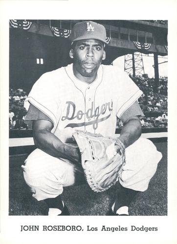 1962 Jay Publishing Los Angeles Dodgers 5x7 Photos #NNO John Roseboro Front