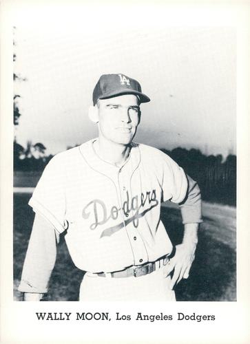 1963 Jay Publishing Los Angeles Dodgers Set B #NNO Wally Moon Front