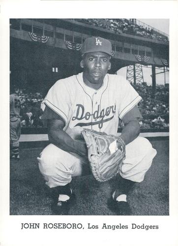 1963 Jay Publishing Los Angeles Dodgers Set B #NNO John Roseboro Front