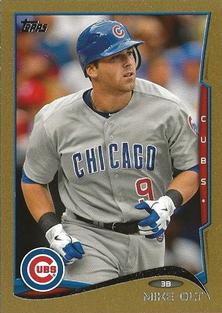 2014 Topps Mini - Gold #386 Mike Olt Front