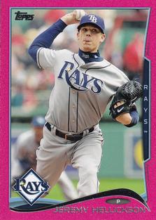 2014 Topps Mini - Pink #202 Jeremy Hellickson Front