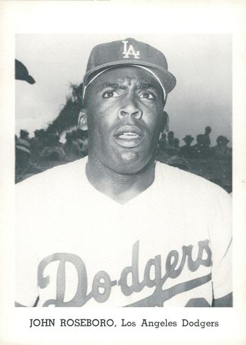 1964 Jay Publishing Los Angeles Dodgers Set B #NNO John Roseboro Front