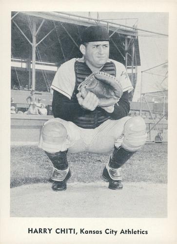 1959 Jay Publishing Kansas City Athletics Set A #NNO Harry Chiti Front