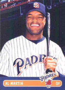 2000 Keebler San Diego Padres #5 Al Martin Front