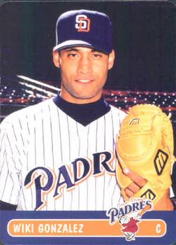 2000 Keebler San Diego Padres #12 Wiki Gonzalez Front