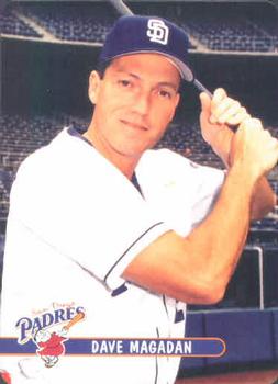 2001 Keebler San Diego Padres #8 Dave Magadan Front