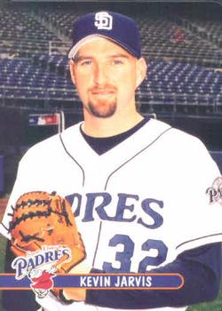 2001 Keebler San Diego Padres #13 Kevin Jarvis Front