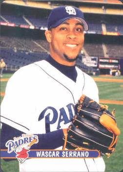 2001 Keebler San Diego Padres #22 Wascar Serrano Front