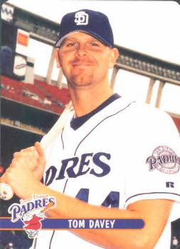 2001 Keebler San Diego Padres #26 Tom Davey Front