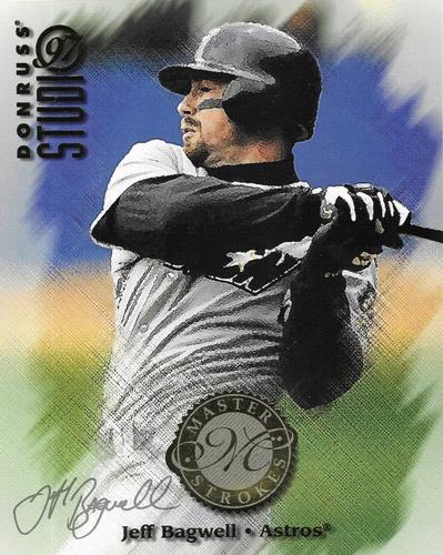 1997 Studio - Master Strokes 8x10 #2 Jeff Bagwell Front