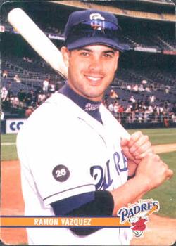 2002 Keebler San Diego Padres SGA #8 Ramon Vazquez Front