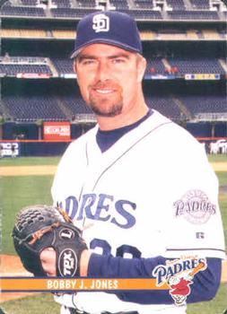 2002 Keebler San Diego Padres SGA #11 Bobby J. Jones Front