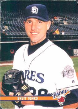 2002 Keebler San Diego Padres SGA #13 Brett Tomko Front