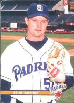 2002 Keebler San Diego Padres SGA #26 Brian Lawrence Front