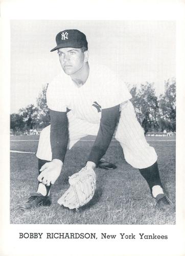 1963 Jay Publishing New York Yankees #NNO Bobby Richardson Front