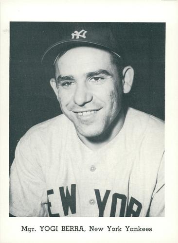 1964 Jay Publishing New York Yankees #NNO Yogi Berra Front
