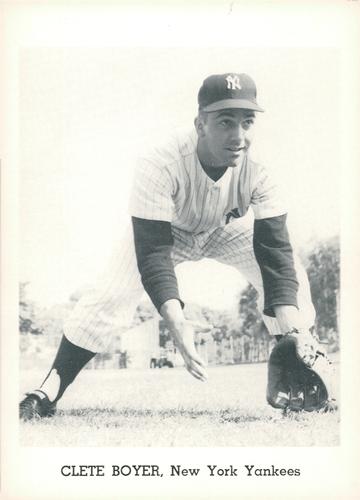 1964 Jay Publishing New York Yankees #NNO Clete Boyer Front
