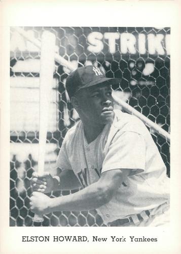 1964 Jay Publishing New York Yankees #NNO Elston Howard Front