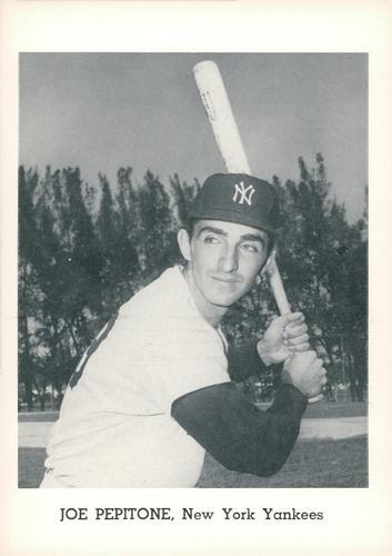 1964 Jay Publishing New York Yankees #NNO Joe Pepitone Front